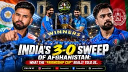 India's 3-0 Sweep of Afghanistan: What the "Friendship Cup" Really Told Us