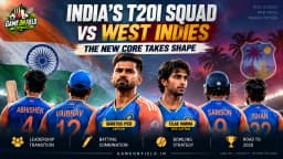 India's T20I Squad vs West Indies: The New Core Takes Shape