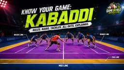 Know Your Game: Kabaddi — A Beginner's Guide to the Rules, Raids, Tackles & PKL
