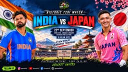 India vs Japan T20I: A Small Match With a Big Message for World Cricket