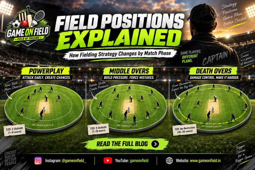 Field Positions Explained: How Fielding Strategy Changes by Match Phase