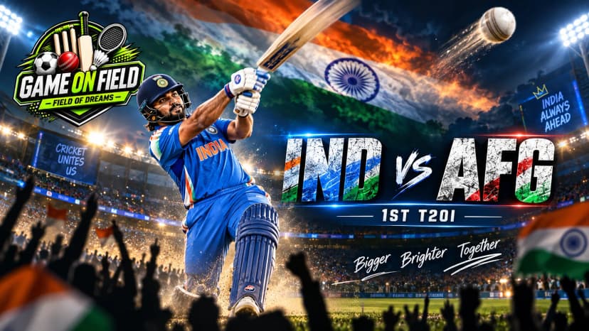 India vs Afghanistan, 1st T20I: India Cruise to a 7-Wicket Win