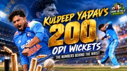 Kuldeep Yadav's 200 ODI Wickets: The Numbers Behind the Wrist