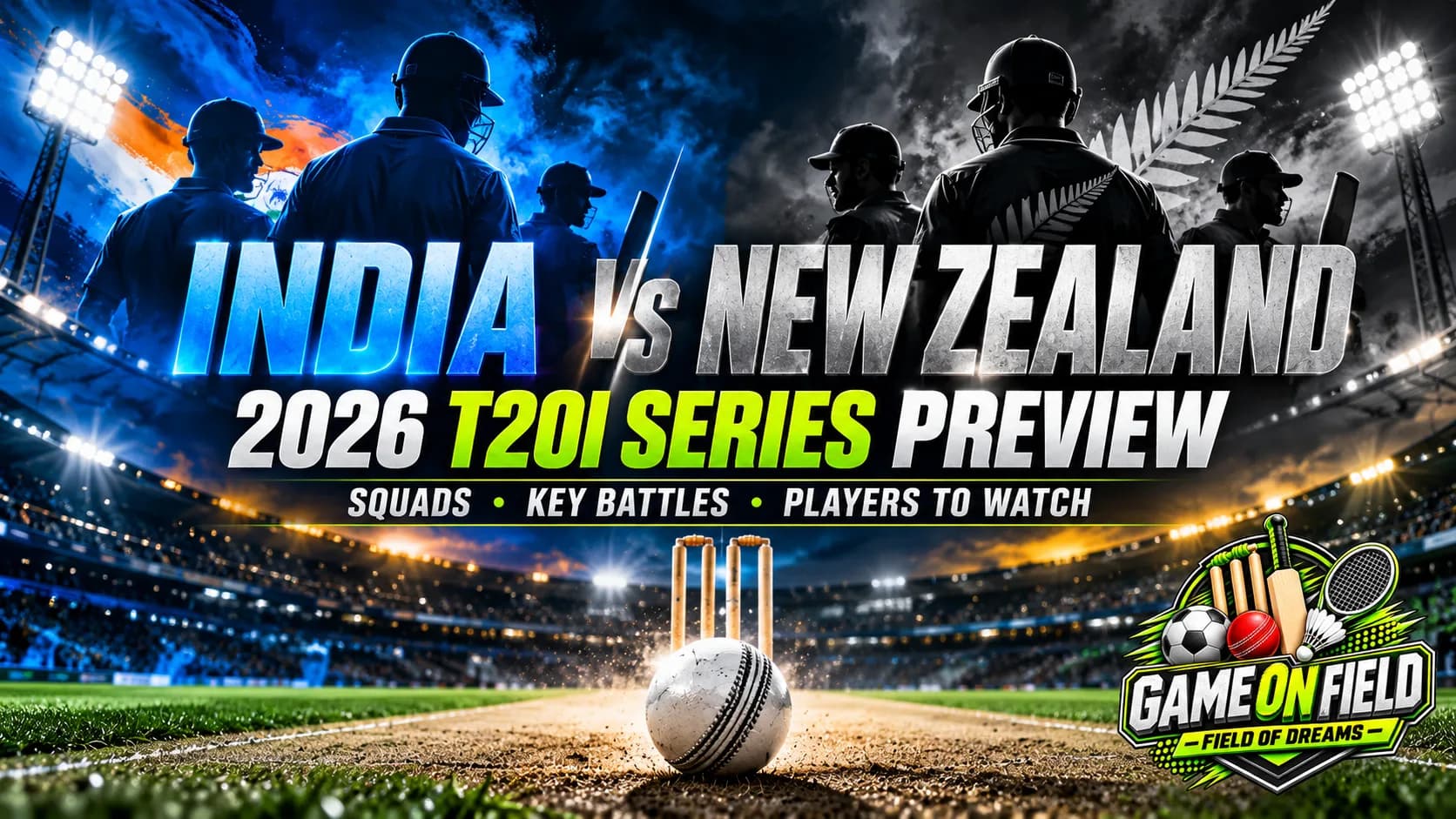 India vs New Zealand 2026: Complete T20I Series Preview, Squad Analysis, Key Battles & Players to Watch