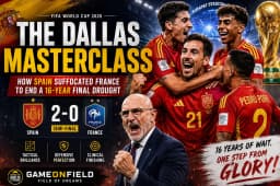 The Dallas Masterclass: How Spain Ended a 16-Year Wait for the FIFA World Cup Final