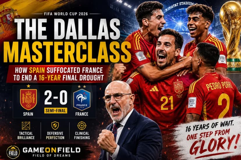The Dallas Masterclass: How Spain Ended a 16-Year Wait for the FIFA World Cup Final