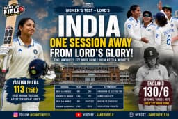 India One Session Away from Lord's Glory: Tactical Brilliance Puts England on the Brink