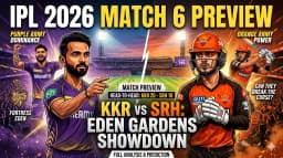 KKR vs SRH, Match 6 Preview: The Battle for First Points at Eden Gardens