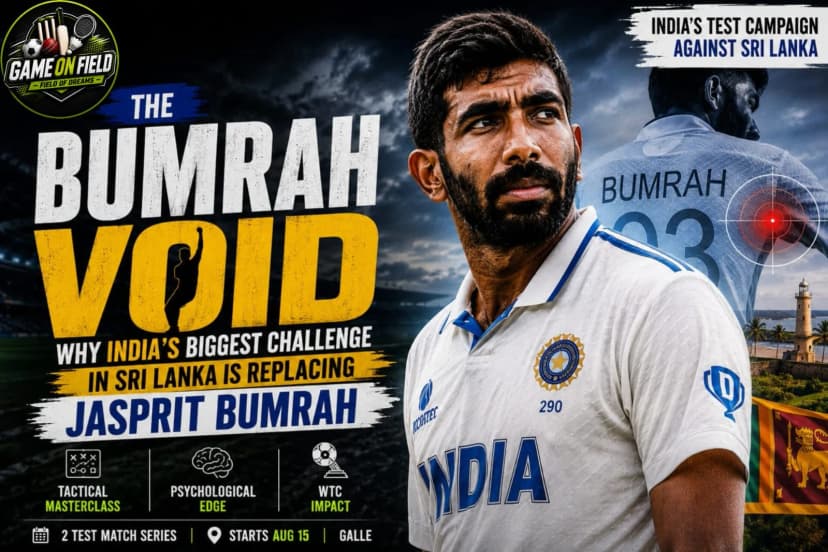 The Bumrah Void: Why India's Biggest Challenge in Sri Lanka Isn't the Pitch — It's Replacing Jasprit Bumrah