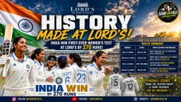 Historic at Lord's: India Outclass England to Script a Golden Chapter in Women's Test Cricket