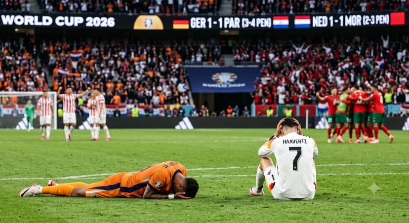 Penalty Shootout Drama: Germany and the Netherlands Sent Packing in Wild Round of 32!