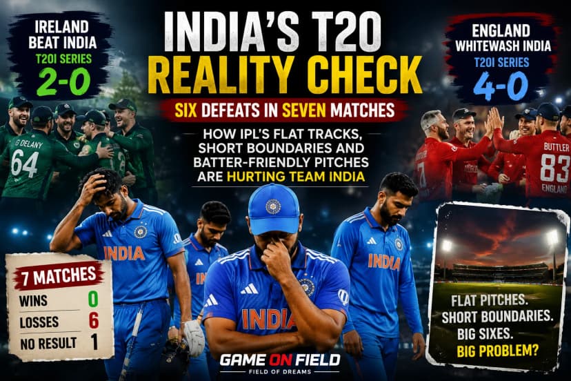 Has the IPL Made India Worse in T20Is? Lessons from the England and Ireland Series