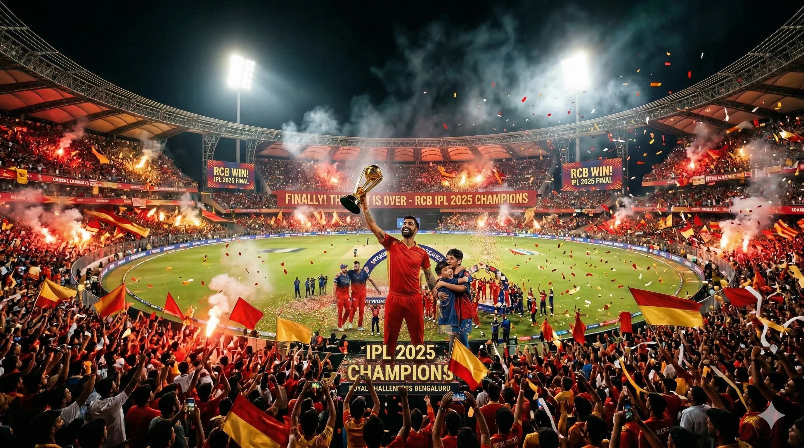 ๐Ee Sala Cup Namde โ And What About Next Year? RCB's Historic 2025 Win & the Dream of Back-to-Back Glory