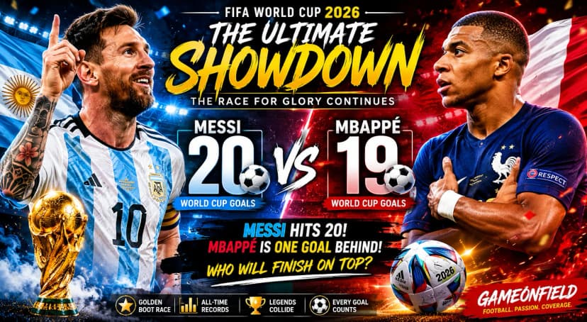 Messi vs Mbappe: The Race for World Cup Glory Intensifies at FIFA World Cup 2026