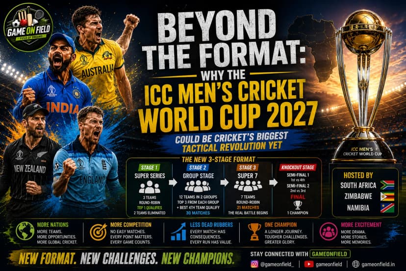 Beyond the Format: Why the ICC Men's Cricket World Cup 2027 Could Be Cricket's Biggest Tactical Revolution Yet