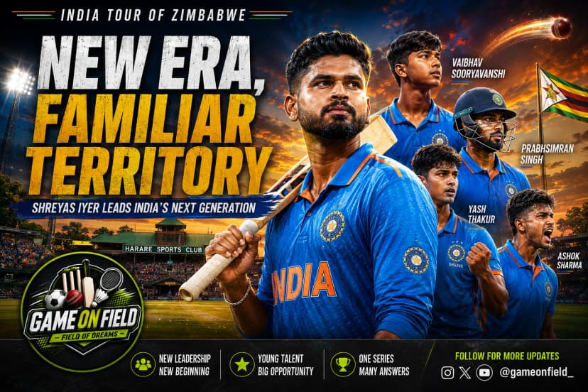 New Era, Familiar Territory: India's T20 Mission in Zimbabwe Under Shreyas Iyer