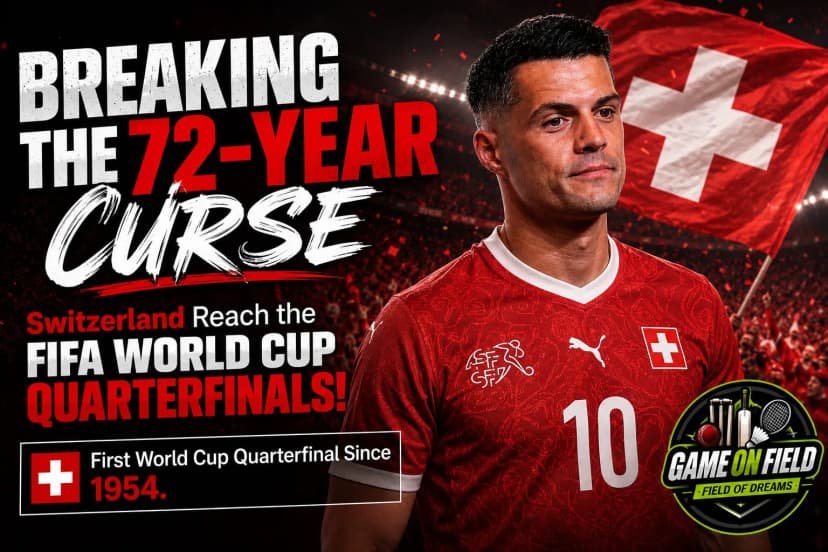 Breaking the 72-Year Curse: Switzerland's Historic Journey to the FIFA World Cup Quarterfinals