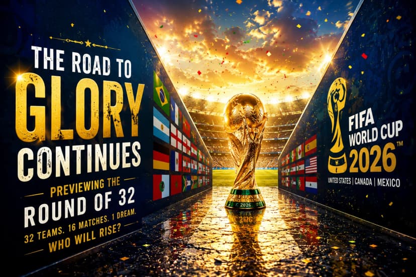 The Road to Glory Continues: The Round of 32 Awaits