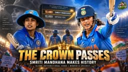 The Crown Passes: Smriti Mandhana Is Now Women's Cricket's All-Time Leading Run-Scorer