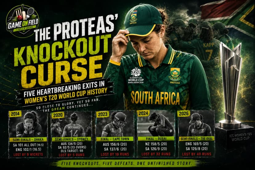 The Proteas' Knockout Curse: Five Heartbreaking Exits in Women's T20 World Cup History